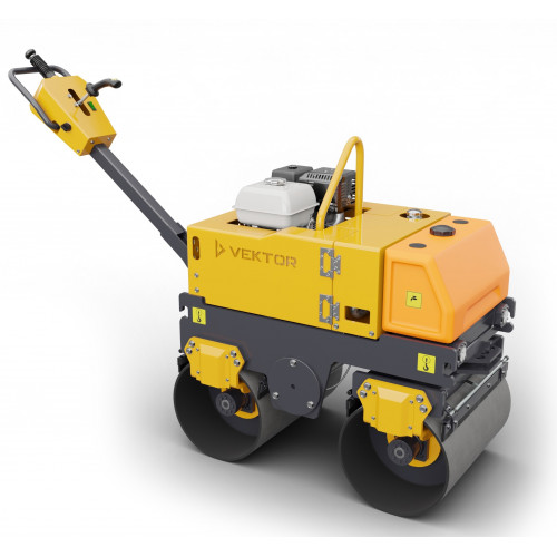 Виброкаток ручной двухвальцовый Vektor VRDR-800D  
