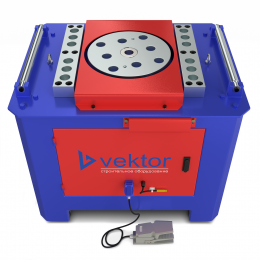 Станок для гибки арматуры Vektor GW50C с доводчиком 