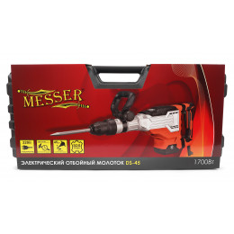 Электрический отбойный молоток Messer DS-45, SDS-maх, 1700 Вт, 45 Дж.