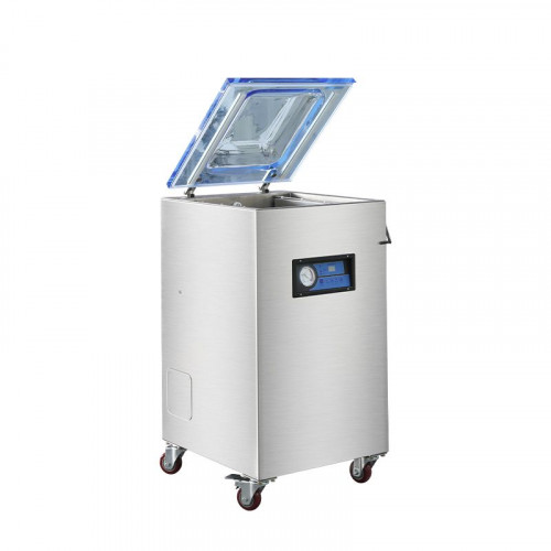 Напольный вакуумный упаковщик HUALIAN HVC-410F/2A-G (нерж., газ)