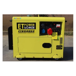 Дизельный генератор ET-Power ET6500S3