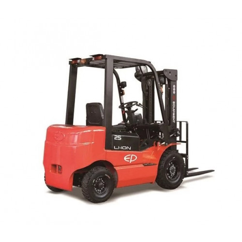 Погрузчик вилочный электрический EP Equipment EFL252 ECONOMY SERIES (LI-ION, 3F480, SS, ST, F-1200, 280 Ah, четырехопорный)