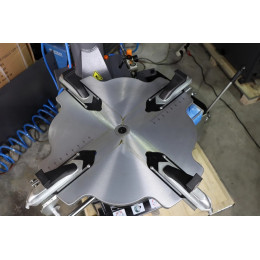 Шиномонтажный станок полуавтоматический KraftWell KRW25/220 10-26 дюйм