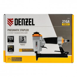 Степлер пневматический Denzel PS8016 для прямоугольных скоб 21GA