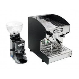 Кофемашина автоматическая с 1 группой под высокие чашки ACM Rounder 1 GR NERO (ACMRD001N)+high cup