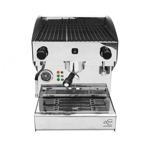 Кофемашина полуавтоматическая с 1 группой под высокие чашки ACM Rounder 1 GR INOX (ACMRD001SIX)+high cup