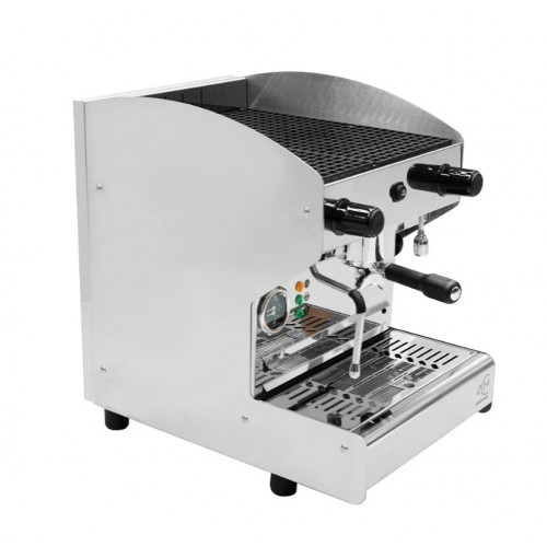 Кофемашина полуавтоматическая с 1 группой под высокие чашки ACM Rounder 1 GR INOX (ACMRD001SIX)+high cup