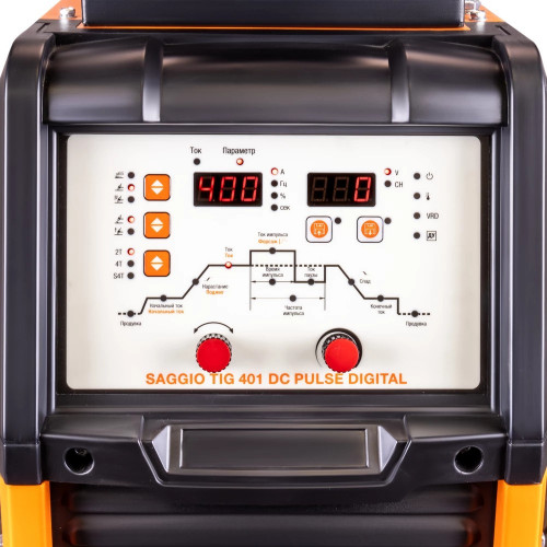 Аппарат аргонодуговой сварки FoxWeld SAGGIO TIG 401 DC PULSE DIGITAL