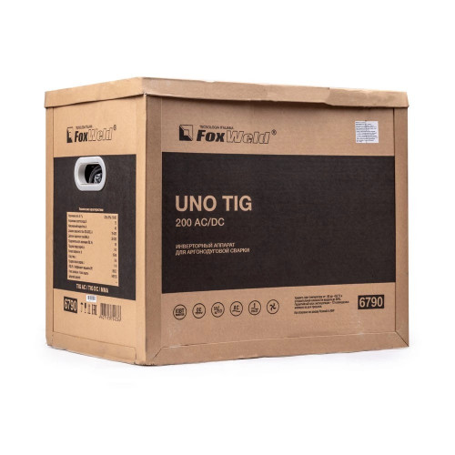 Аппарат аргонодуговой сварки FoxWeld UNO TIG 200 AC/DC