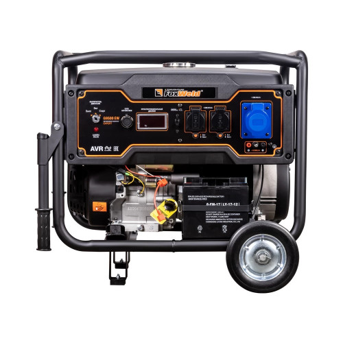 Бензиновый генератор FoxWeld Expert G9500 EW в компл. с блоком автоматики