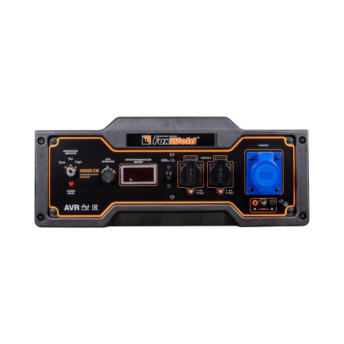 Бензиновый генератор FoxWeld Expert G9500 EW в компл. с блоком автоматики
