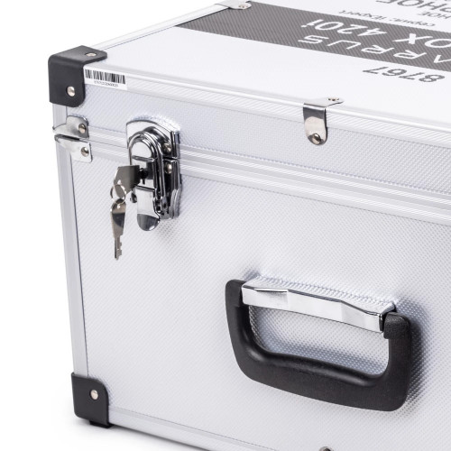Инверторное пуско-зарядное устройство FoxWeld KVAZARRUS PowerBox 420i, таймер, алюминиевый кейс