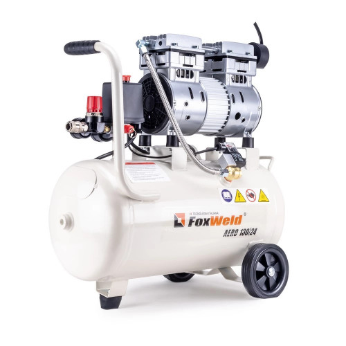 Компрессор безмасляный FoxWeld AERO 130/24 oil-free
