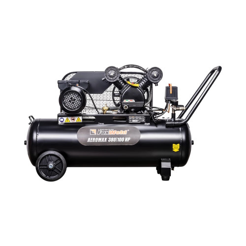 Компрессор масляный ременной FoxWeld AEROMAX 380/100 HP