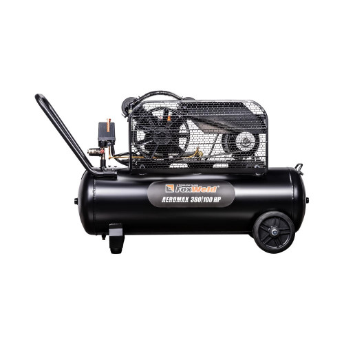 Компрессор масляный ременной FoxWeld AEROMAX 380/100 HP