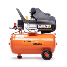 Компрессор масляный коаксиальный FoxWeld AERO 220/24 с комплектом