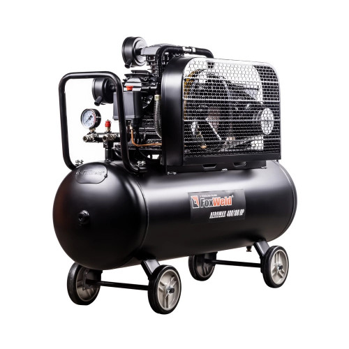 Компрессор масляный ременной FoxWeld AEROMAX 480/100 HP