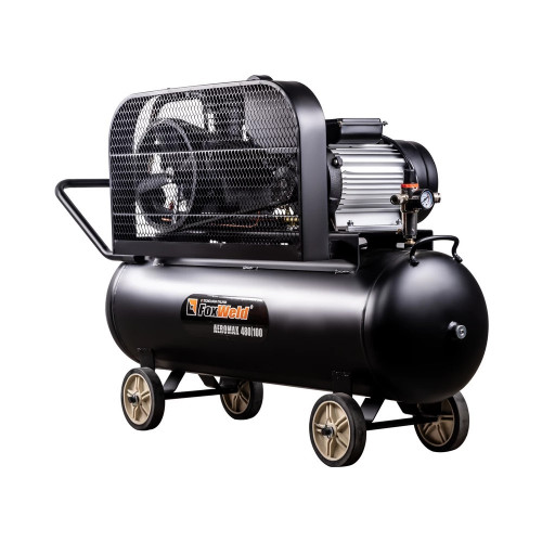Компрессор масляный ременной FoxWeld AEROMAX 480/100