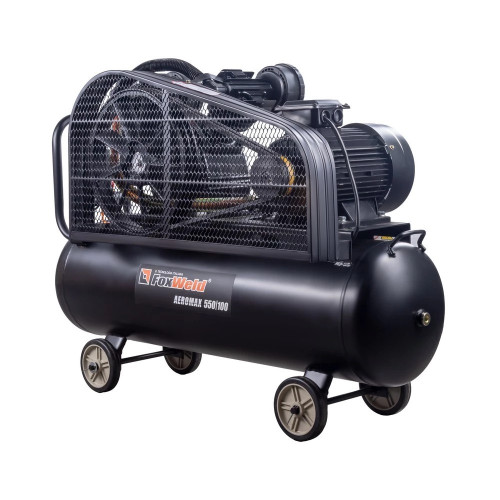 Компрессор масляный ременной FoxWeld AEROMAX 550/100