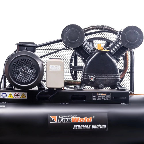 Компрессор масляный ременной FoxWeld AEROMAX 550/100