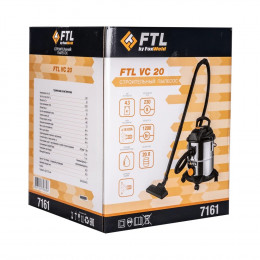 Строительный пылесос FoxWeld FTL VC 20