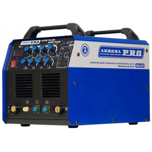 Аппарат аргонодуговой сварки AuroraPRO INTER TIG 200 AC/DC PULSE (MOSFET)