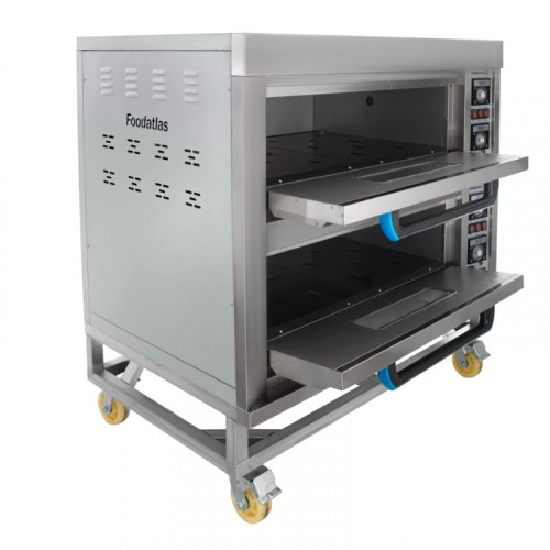 Печь хлебопекарная электрическая ярусная FoodAtlas HEO-750/2