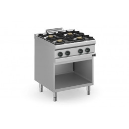 Плита 4 конфорочная 700 СЕР. APACH APRG-77P/PL
