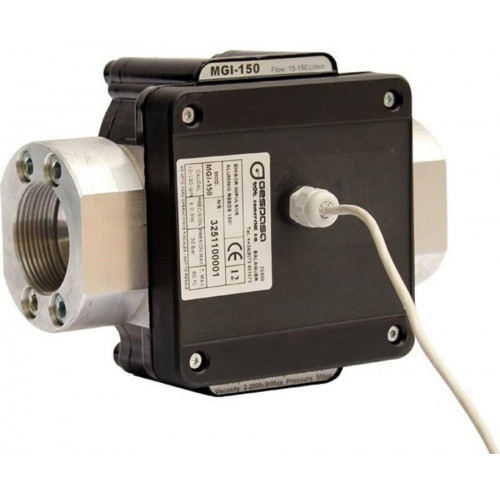 Импульсный шестеренчатый счетчик GESPASA MGI-250 (F1 1/2 дюйм)