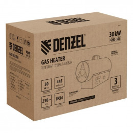 Газовая тепловая пушка Denzel GHG-30i
