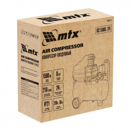 Компрессор воздушный MTX DC1500L/24