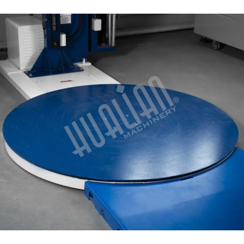 Паллетоупаковщик Hualian HL-1800 с моторизированной кареткой с престрейчем