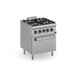 Плита 4 конфорочные 700 СЕР. APACH APRG-77FE/PL