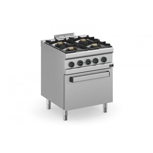 Плита 4 конфорочные 700 СЕР. APACH APRG-77FE/PL