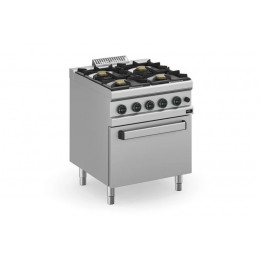 Плита 4 конфорочные 700 СЕР. APACH APRG-77FG/PL