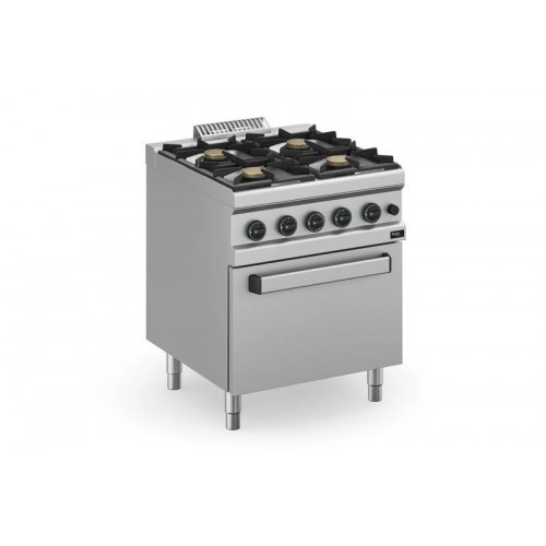 Плита 4 конфорочные 700 СЕР. APACH APRG-77FG/PL