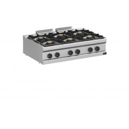 Плита 6 конфорочная 700 СЕР. APACH APRG-117T/PL