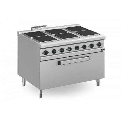 Плита 6 конфорочная 900 СЕР. APACH APRE-129FEM/PL