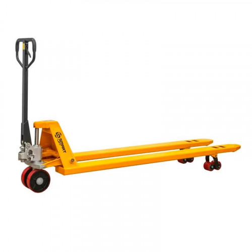 Гидравлическая тележка SMARTLIFT SD-L (BF25, г/п 2500 кг, 2000x550 мм, PDP, длинновильная)