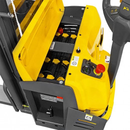 Штабелер электрический самоходный SMARTLIFT CDDR15-III (1.5 т, 5 м, 24В / 200Ач)