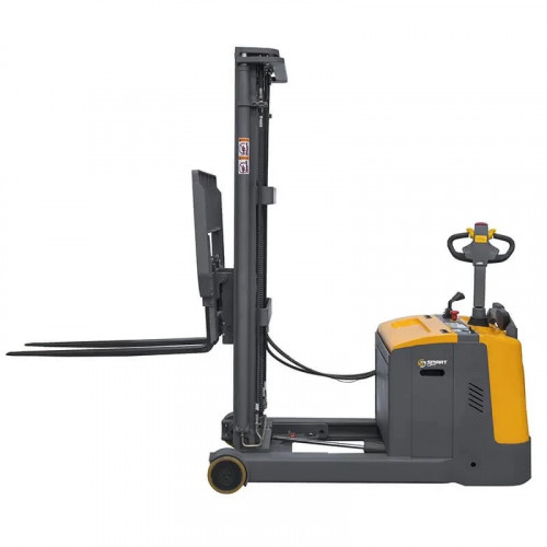Штабелер электрический самоходный SMARTLIFT CQD15R (1.5 т, 4.5 м, li-ion 25.6В / 225Ач, PV, EPS)