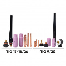 Горелка сварочная START SuperFlex EV26RF-80 26 TIG RF (8м)