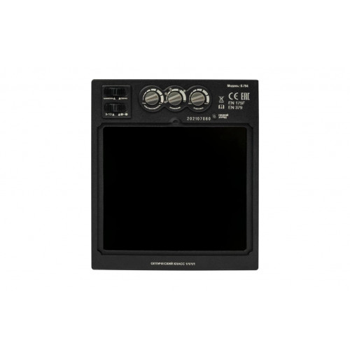 Сварочная маска КЕДР К-704 PRO (черная, в разобранном виде)