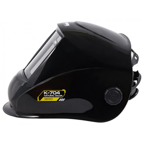 Маска сварщика КЕДР К-704 NATURAL COLOR EXPERT (черная, в разобранном виде)