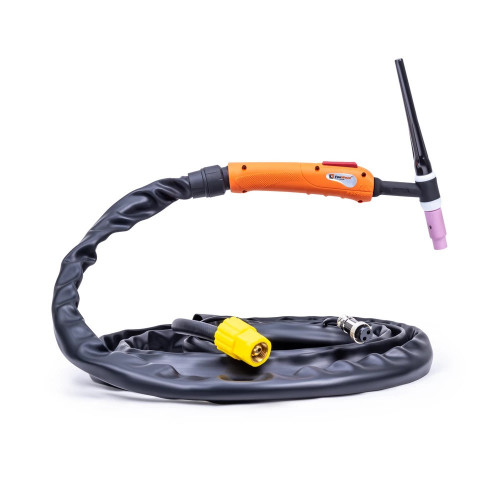 Сварочная горелка FoxWeld UnoTIG-17 4м 140А (РАЗЪЕМ М16, С КНОПКОЙ)