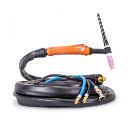 Сварочная горелка FoxWeld UnoTIG-18-Flex 4м 320А (РАЗЪЕМ 35ММ2,С КНОПКОЙ)