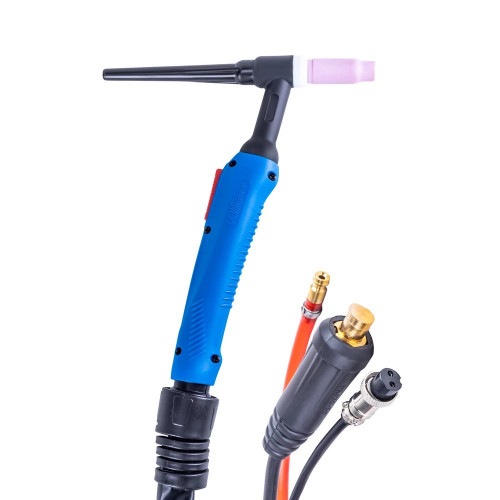Сварочная горелка FoxWeld Varteg TIG-26 8м 180A (РАЗЪЕМ 35ММ2, С КНОПКОЙ)