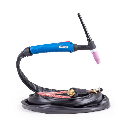 Сварочная горелка FoxWeld Varteg TIG-26 4м 180A (РАЗЪЕМ 35ММ2, С КНОПКОЙ)