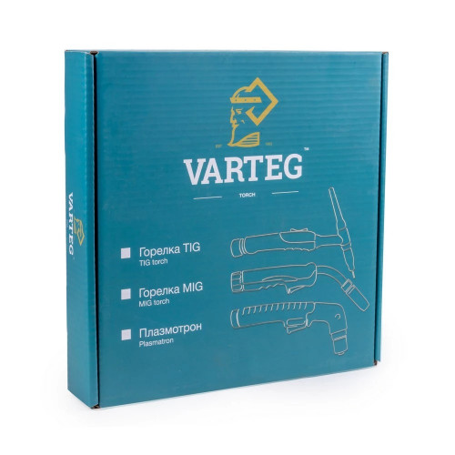 Сварочная горелка FoxWeld Varteg TIG-26 4м 180A (РАЗЪЕМ 35ММ2, С КНОПКОЙ)