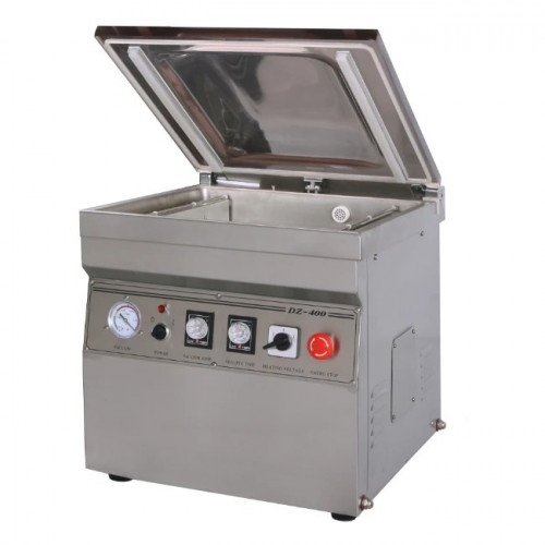 Вакуумный упаковщик HUALIAN HVC-400/2T (DZ-400/2T) (нерж., обрезка)